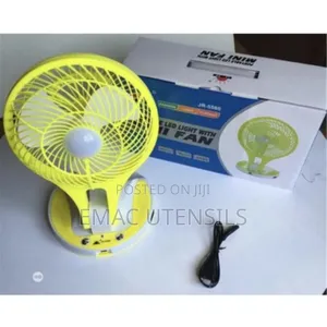 Mini Rechargeable Fan With Led Light