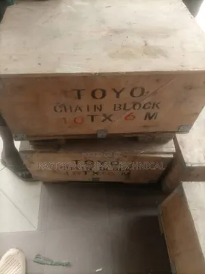 Toyo 10-Ton X 6m Chain Block/Chain Hoist