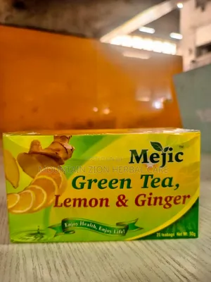 Green Tea, Lemon Ginger