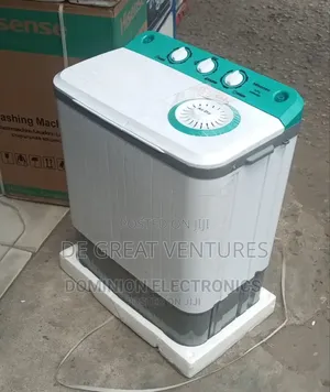 Brand New Hisense 5kg Washing Machine>Manual>Twin Tub>White>