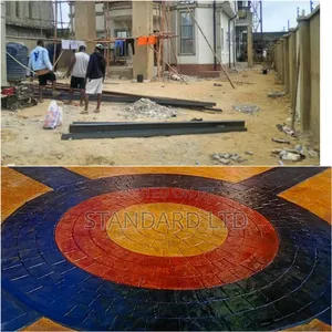 New Outdoor Polishing Stamping Flooring 