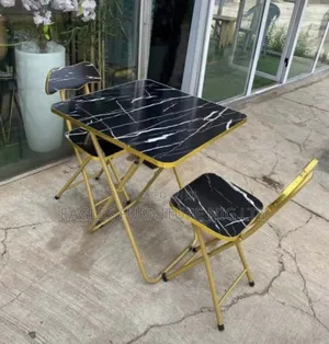 Foldable Unique Mini Table With 2 Seat