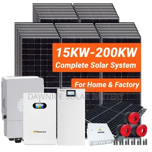 Dawnice 30kw Home Hybrid Solar Energy System 30kva