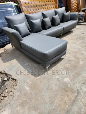 High Quality 10ftby6ft Animal Skin Leather Sofa