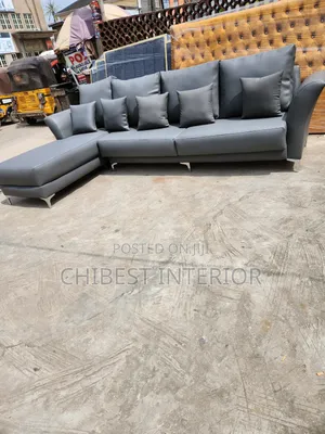 10ftby6ft L-Shaped Leather Couch