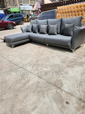 Luxury L-Shaped Couch for Homes, Lounges Etc.