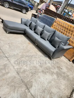 Luxury 10ftby6ft L-Shaped Leather Chair
