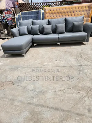 Brand New 10ftby6ft L-Shaped Leather Sofa