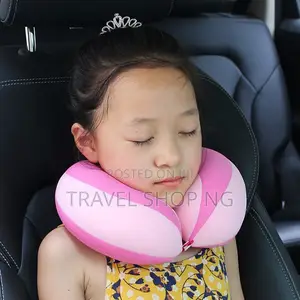 Bubble Microbeaded Kids Pillow for Car Airplane Travel