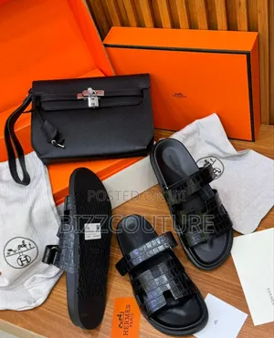 Original HERMES CHYPR CROCODILE Sandals Available in Store