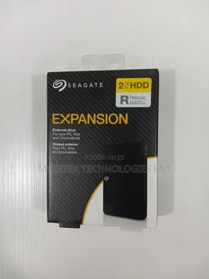 2TB SEAGATE EXPANSION External Portable Storage Hard Drive