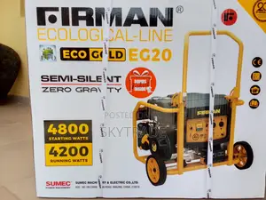Efficient Firman (4.5kva) Gen Eco Eg20 + Key