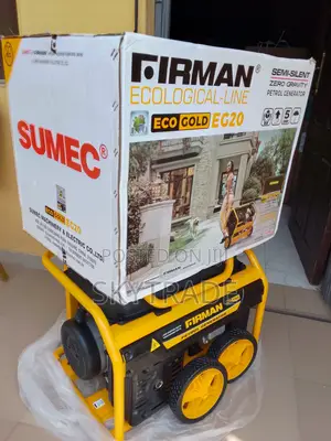 Rare. Sumec Firman (4.5 Kva) Power Gen. Eco Eg 20