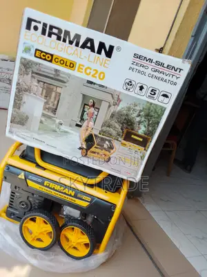 Offering Sumec Firman (4.5 Kva) Auto Gen + Tyre Eco Eg20