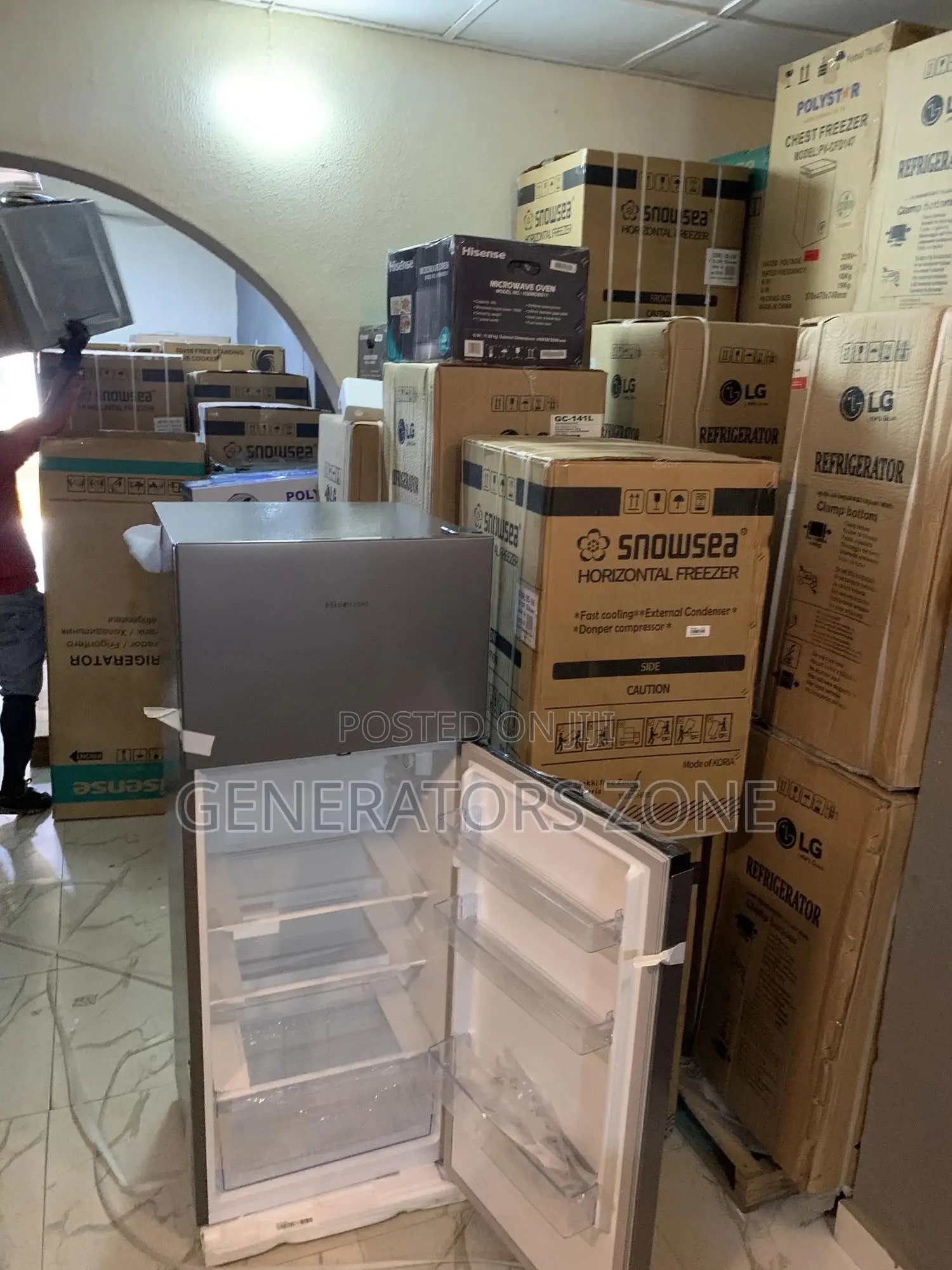Quick Freeze Function 205L Hisense Refrigerator / Ref205dr