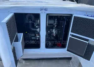 80kva Perkins Soundproof Diesel Generator 100% Copper Coil