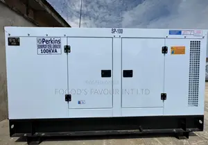 100kva Perkins Soundproof Diesel Generator 100% Copper Coil