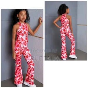 SHEIN Girls' 2 Piece Pink Set