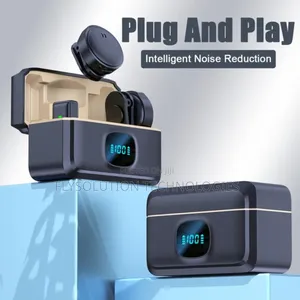 Wireless Magnetic Collar Microphone For Video Recording