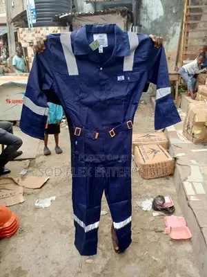 Zion Imported Gown Durable Overalls With Reflector