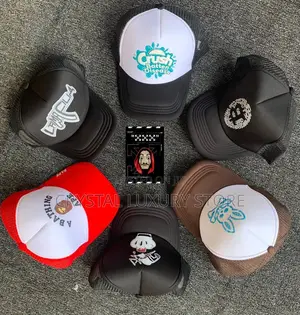Top Quality Luxury Men Face Cap