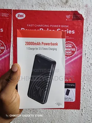 Original New Itel Smart Powerbank 20000mah