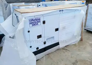 Perkins Soundproof Generator Complete Sp30k.V.A 2years Wty