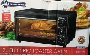 Master Chef 19l Multipurpose Electric Oven, Toaster, Grill