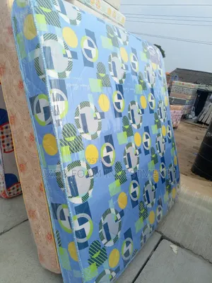 6 by 6 by 8inch Green Earth Semi Orthopedic Mattress