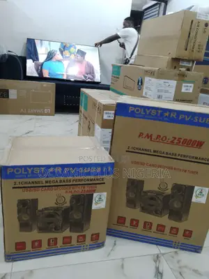 Sturdy Polystar Audio Sound Bar System