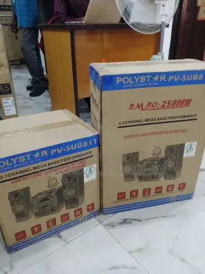 Rich-Toned Polystar Audio Sound Bar System
