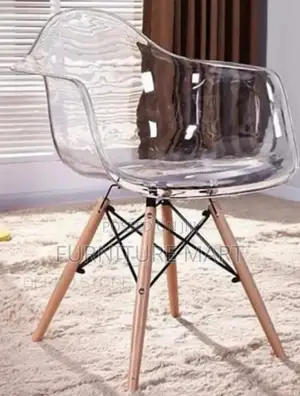 Crystal Chair With Armrest