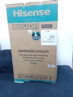 Adjustable Glass Shelves 91L Hisense Beverage Cooler Jc-94