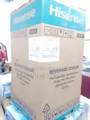 Silent Compressor 91L Hisense Beverage Cooler Refrigerator