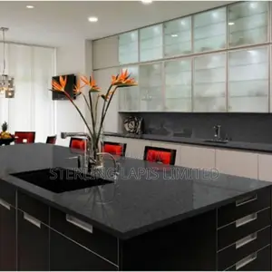 Absolute Black Marble Granite Slabs