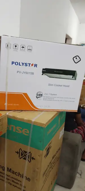 Polystar Slim 2 in 1 Durable Build Cooker Hood
