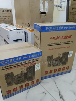 Transparent Polystar Sound Bar System