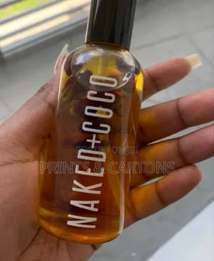 White Text on Transparent Sticker Branding