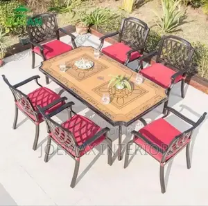 Outdoor Metal Dining Set By6