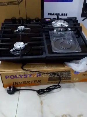 Polstar 3+1 Electric Gas Hob Adjustable Heat Settings