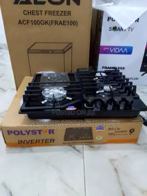 Easy-to-Clean Polystar 3+1 Electric Gas "Pv-Gt60g3hinv"