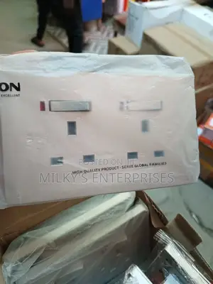 13A Original Boton Double Socket (Golden Color)