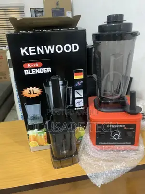Stylish Puree Kenwood 4L 9000W Blender With Double Cup