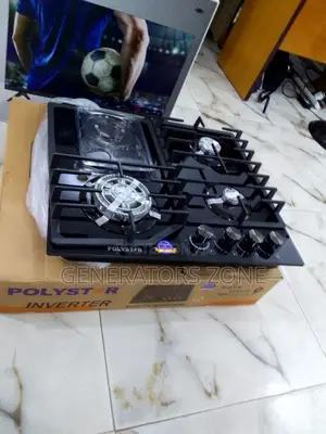 Noise Free Operation Polystar 3+1 Electric Gas Hob Built-In
