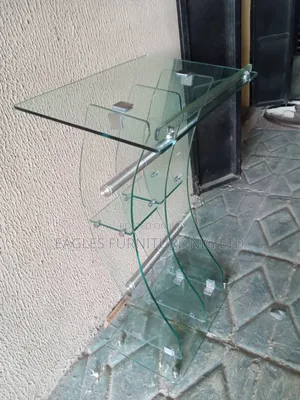 Quality Double Transparent Pulpit