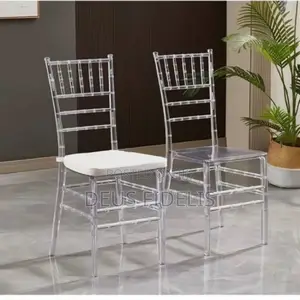 Clear Plastic Resin Transparent Event Chiavari for Wedding