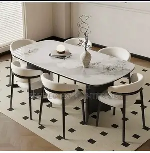 Top Luxury Imported 6 Seater Dining Set