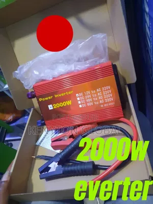 Solar Power Inverter With Digital Display Light - 2000w