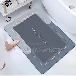 Welcome Bathroom Door Mat