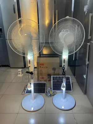Solar Triple Action Rechargeable Fan